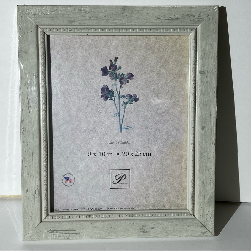 Pinnacle 8”x10” Rustic Tabletop Picture Frame - Farmhouse Decor - New Sealed